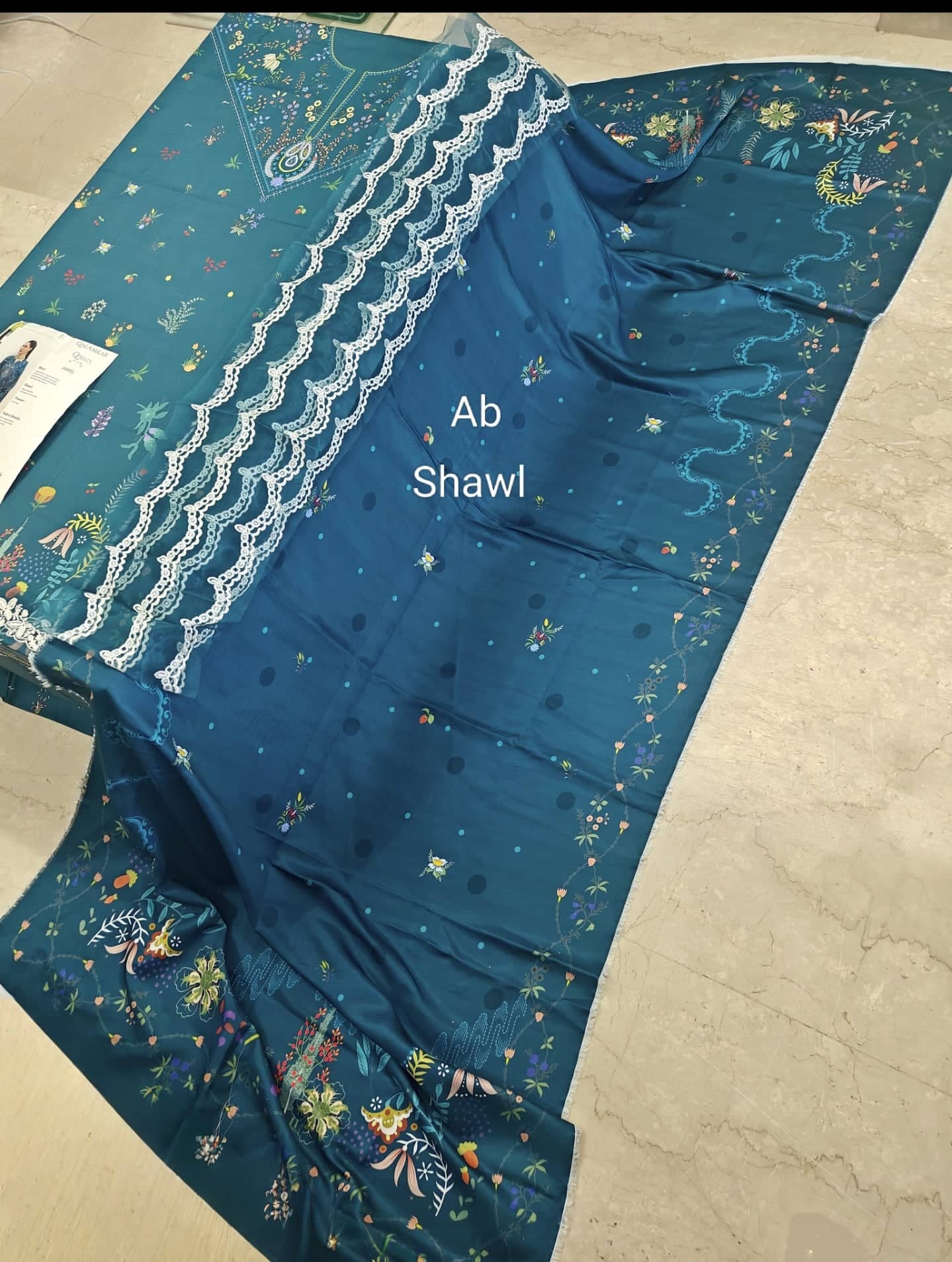 Qalamkar Q Print open pics Open Pic/Qalamkar Q Print Fall 25/QW-05 (B) AMIEL