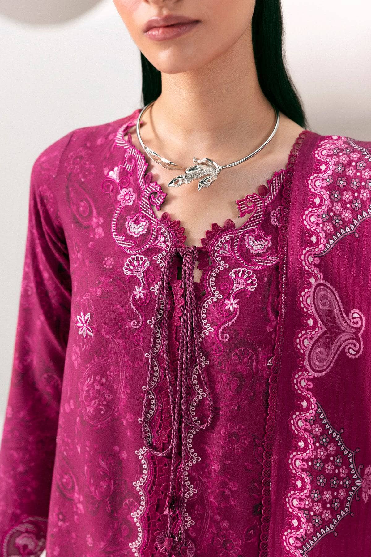 Qalamkar Q Print Winter 26/QPW-01 (B) Kaira