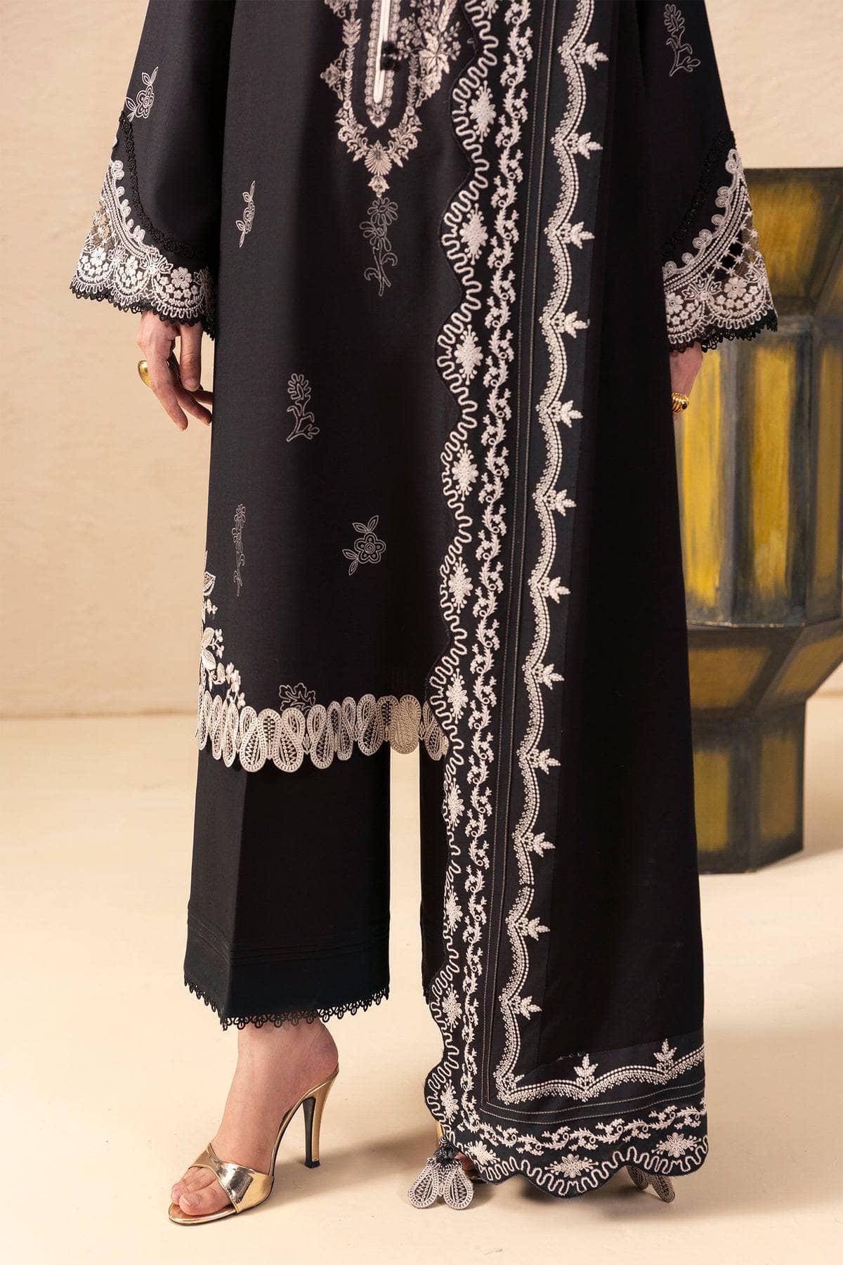 Qalamkar Q Print Winter 26/QPW-02 (A) Laiza