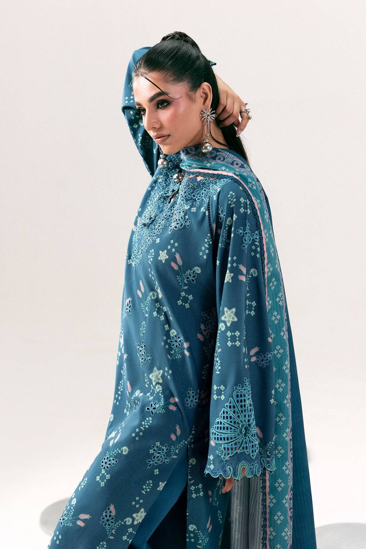 Qalamkar Q Print Winter 26/QPW-06 (B) Rohi
