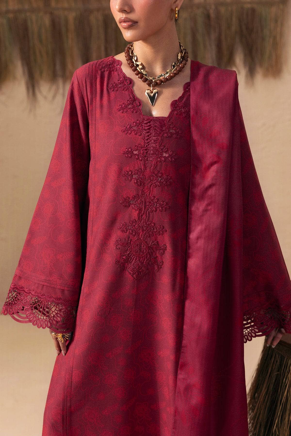 Qalamkar Q Print Winter 26/QPW-07 (B) Arina