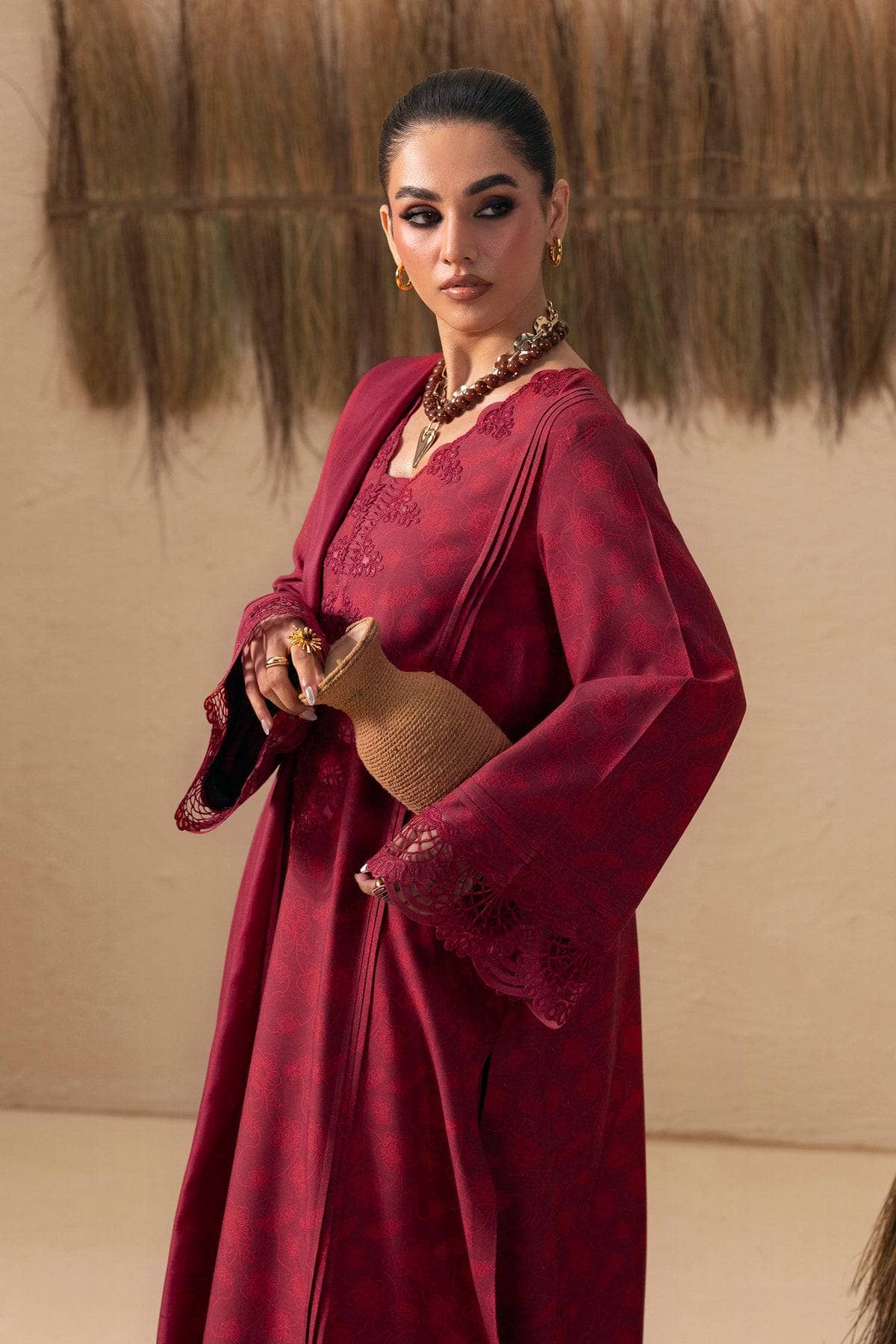 Qalamkar Q Print Winter 26/QPW-07 (B) Arina