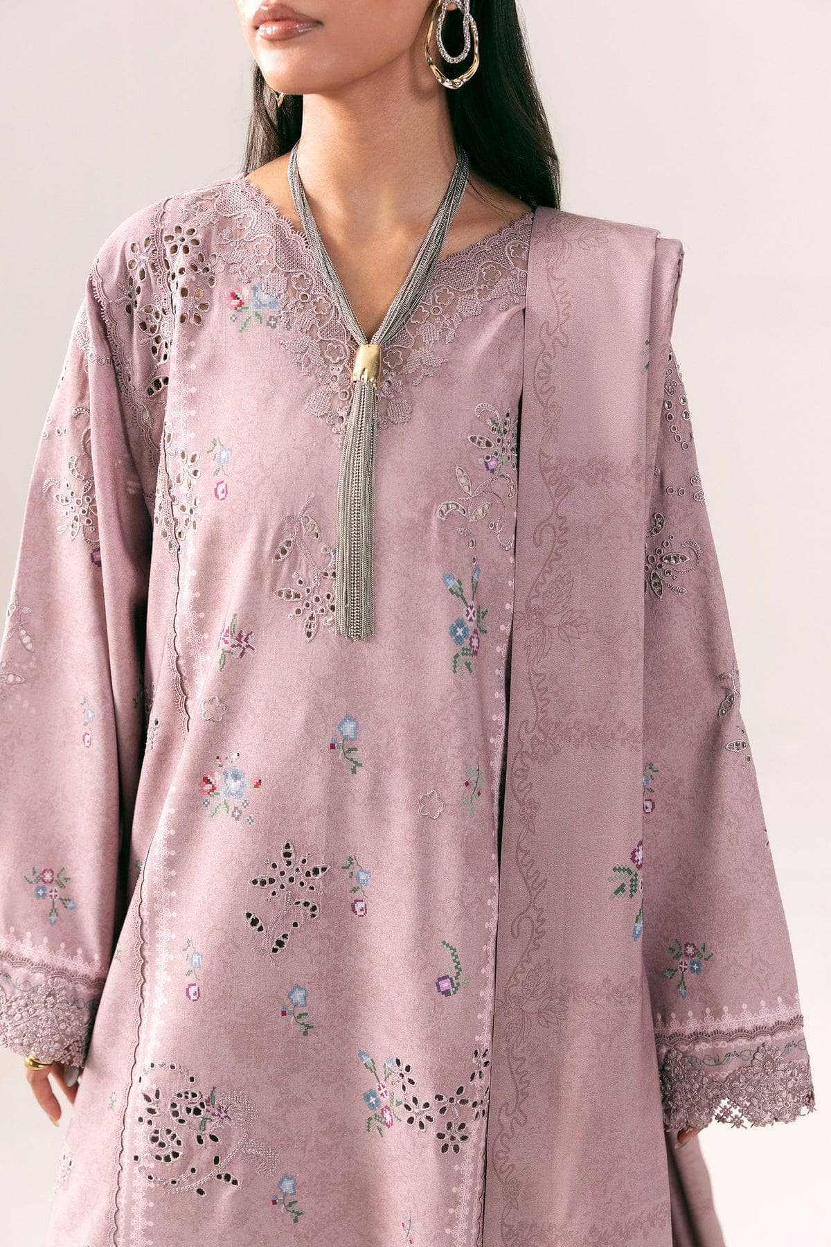Qalamkar Q Print Winter 26/QPW-08 (B) Waniya