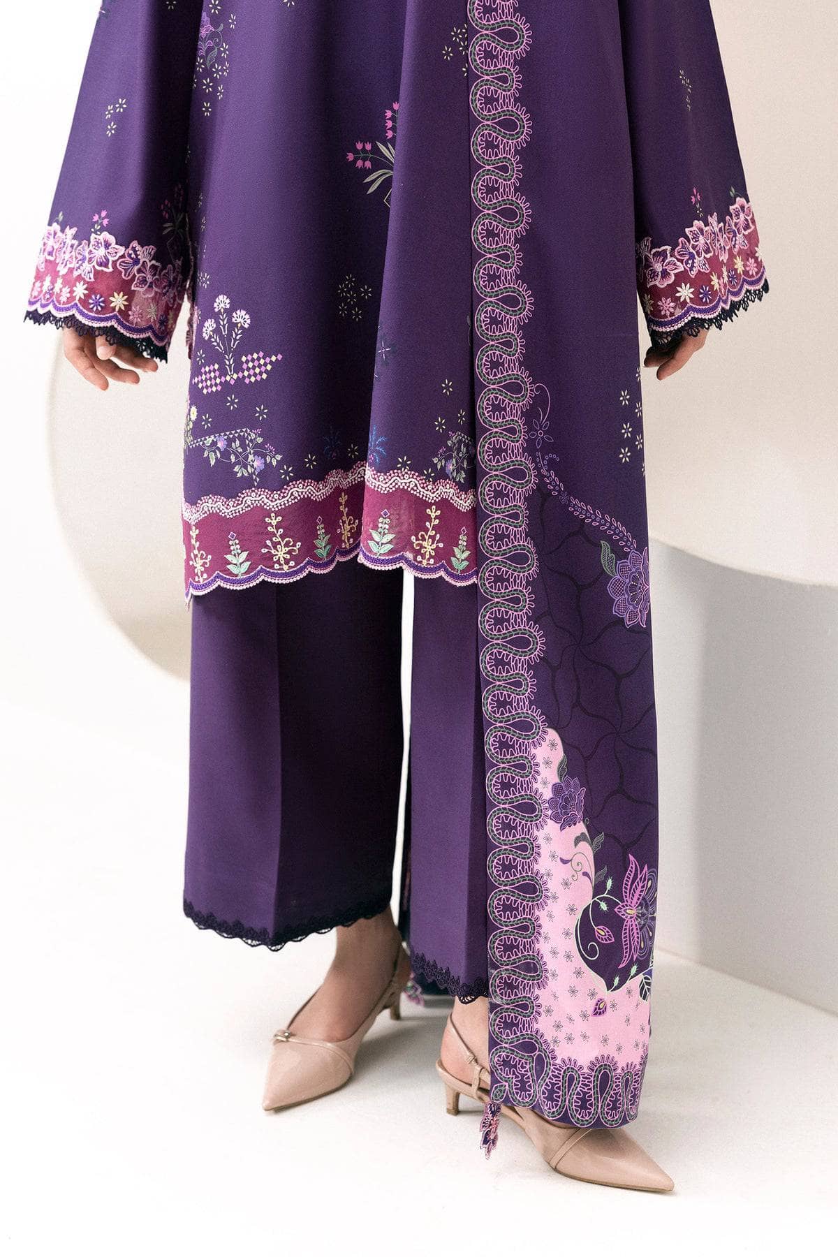 Qalamkar Q Print Winter 26/QPW-09 (A) Ramsha