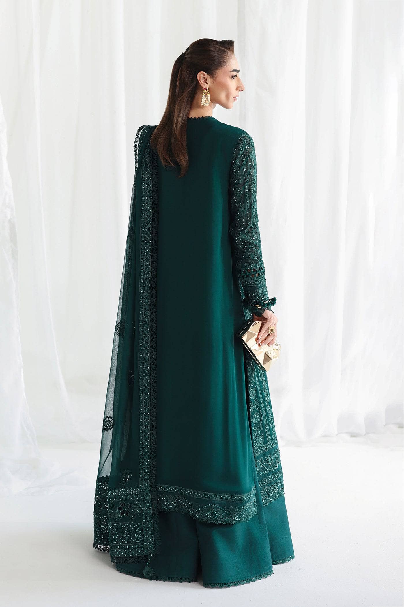 Qalamkar Chiffon Festive Formals 26/QCC-05 JANAAN