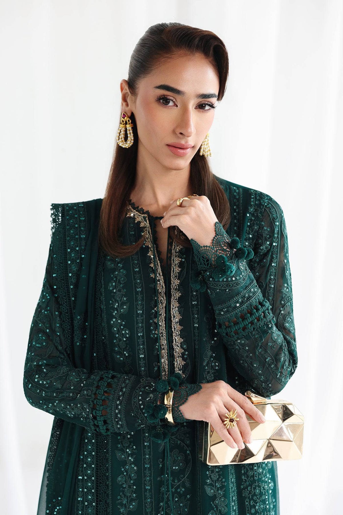 Qalamkar Chiffon Festive Formals 26/QCC-05 JANAAN