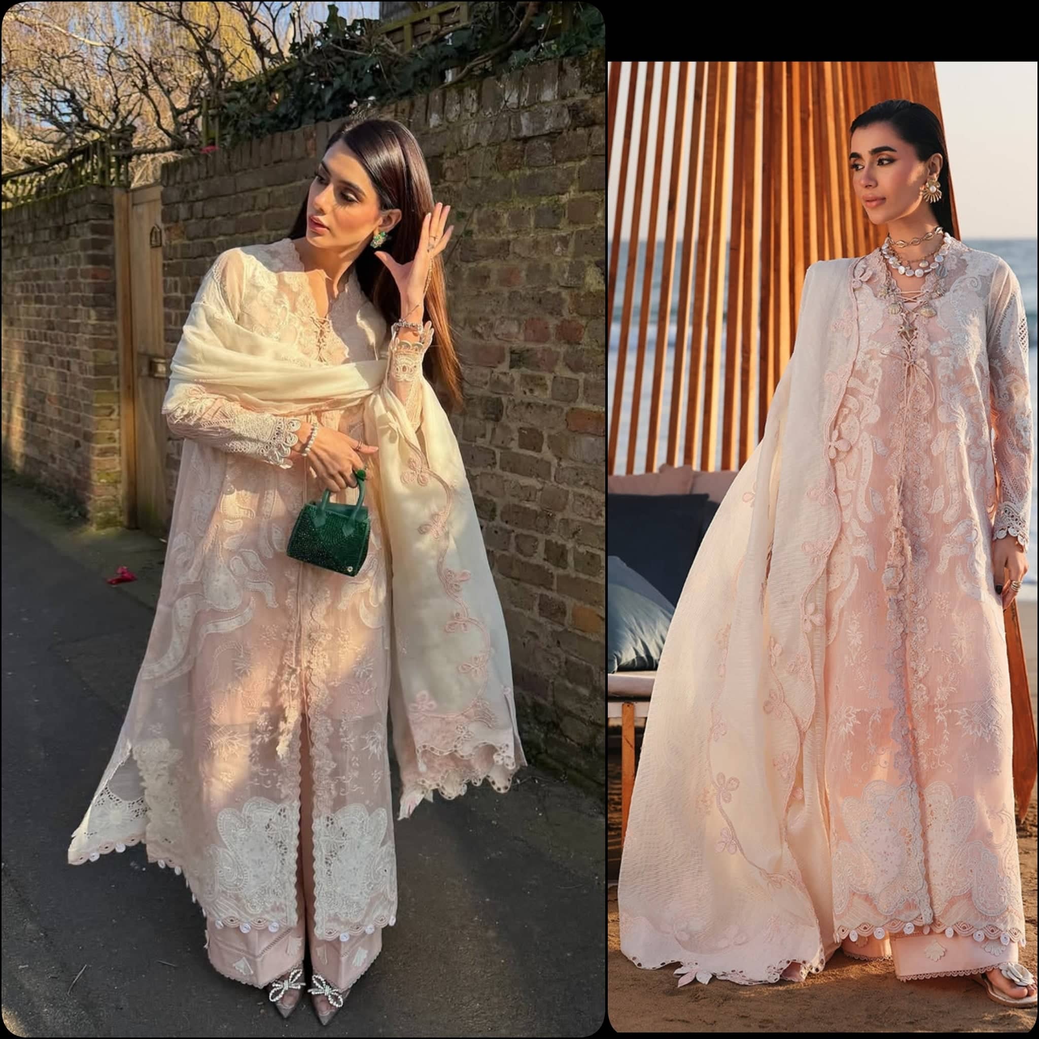 Spotted in Qalamkar Sahil Luxury Lawn 26/SA-06 MAHUR