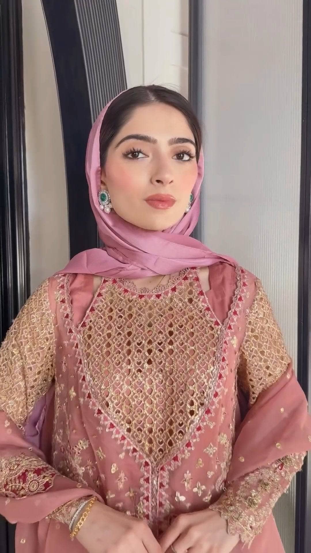 Spotted in Qalamkar Wedding Formals/Hand Work/RF-02 SALEHA