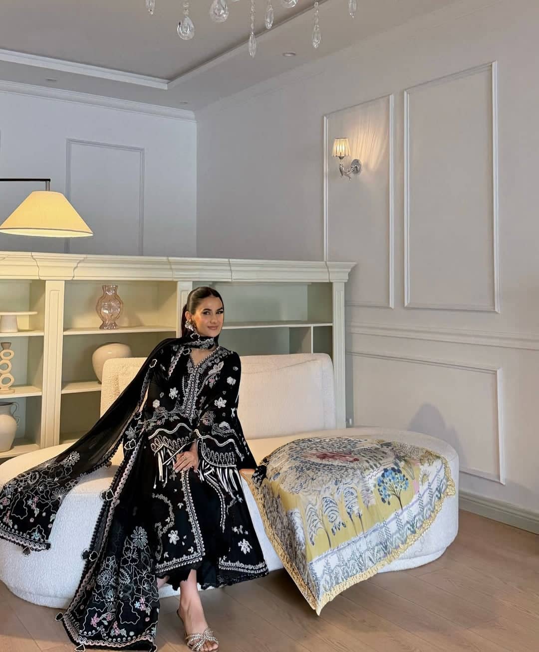 Spotted in Sale‼️Qalamkar Sahil Luxury Lawn 26/SA-02 LIANA