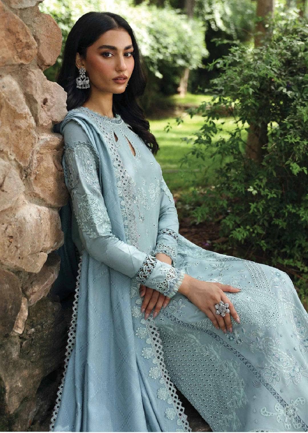 Qalamkar Winter Pakistani Suits Qalamkar Q Line Linen 24/Neala