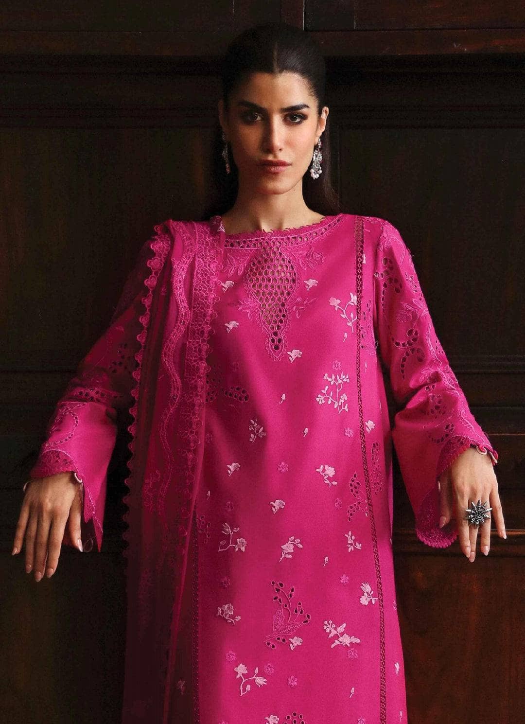 Qalamkar Winter Pakistani Suits Qalamkar Q Line Linen 24/Neesa