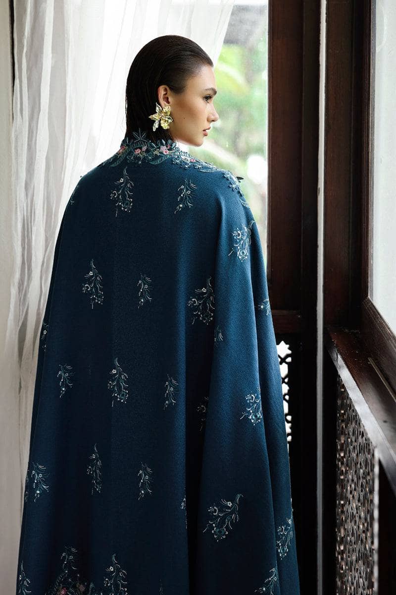 Qalamkar Winter Pakistani Suits Qalamkar Q Line Linen 25/Lush/KL 05