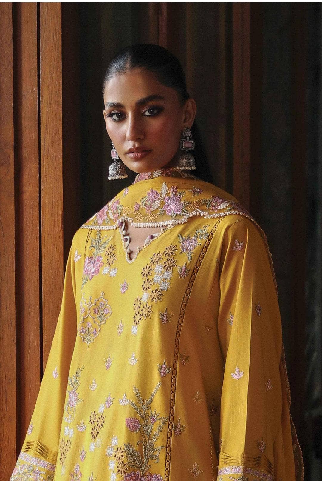 Qalamkar Winter Pakistani Suits Restocked/Qalamkar Q Line Linen 24/Sinsead