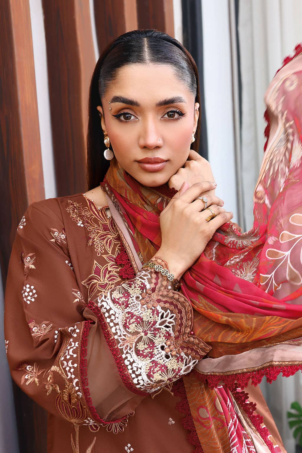 Ramsha Andaz Lawn 26/Z1401/Chiffon Dupatta