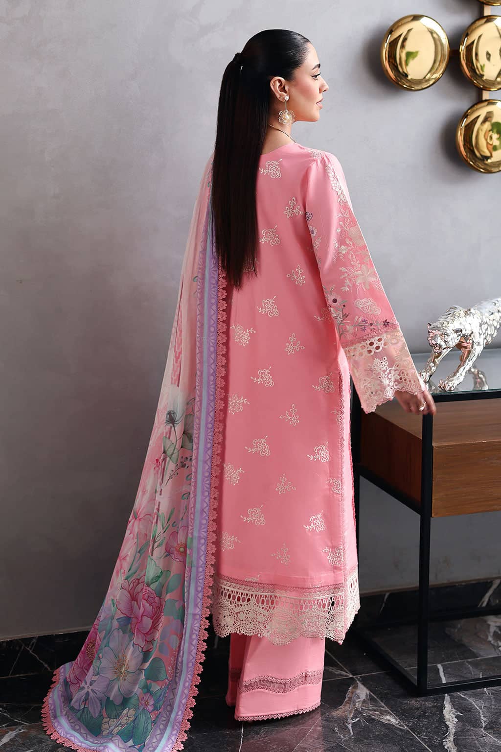 Ramsha Andaz Lawn 26/Z1404/Chiffon Dupatta