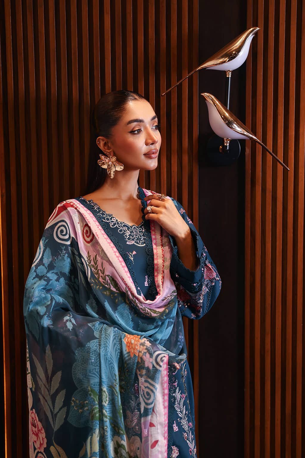 Ramsha Andaz Lawn 26/Z1405/Chiffon Dupatta