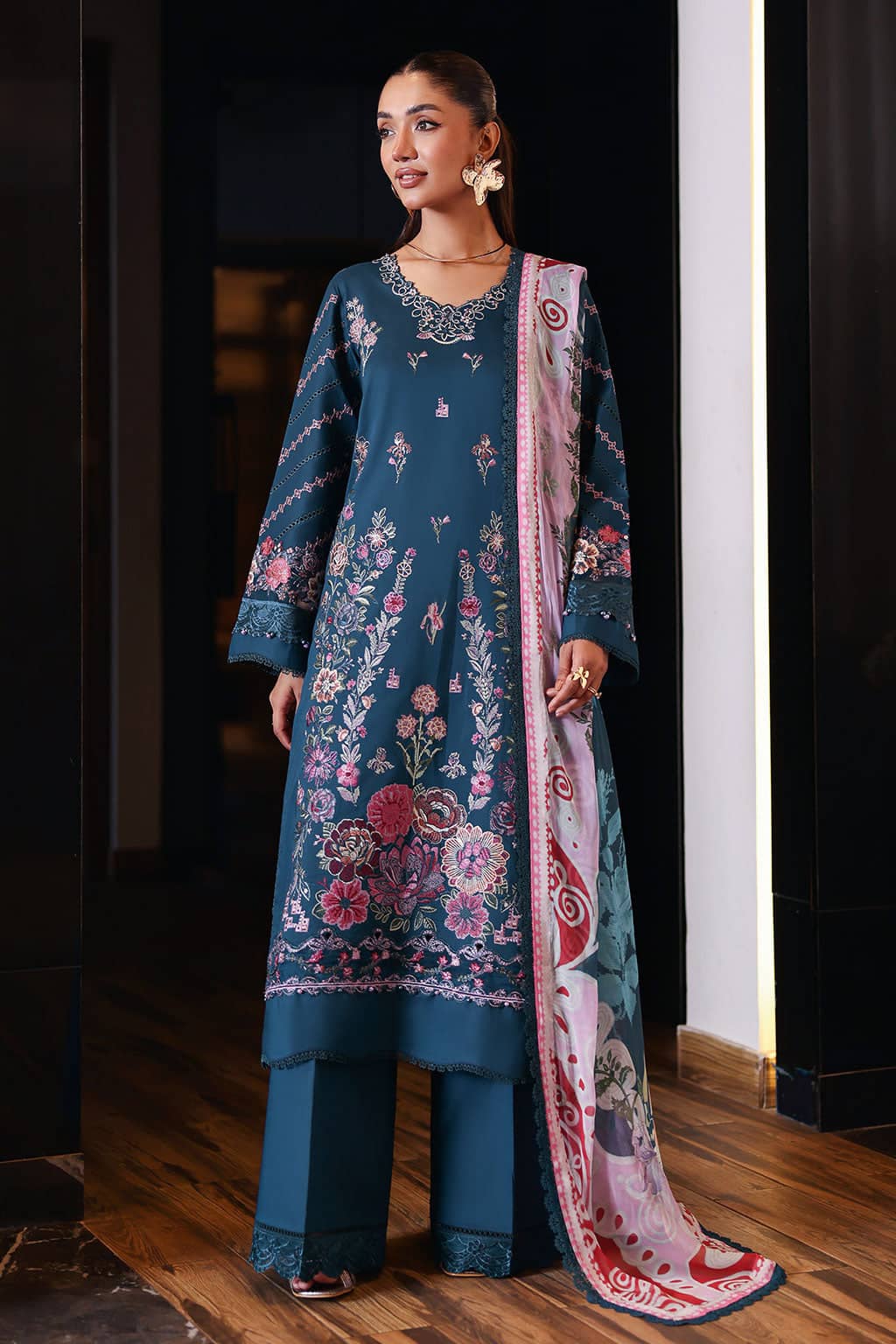 Ramsha Andaz Lawn 26/Z1405/Chiffon Dupatta