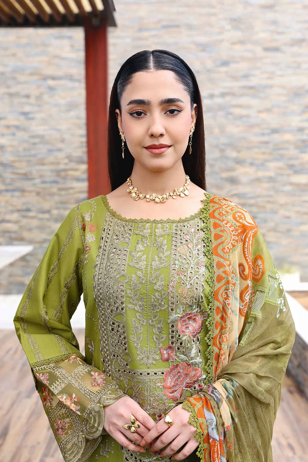 Ramsha Andaz Lawn 26/Z1408/Chiffon Dupatta