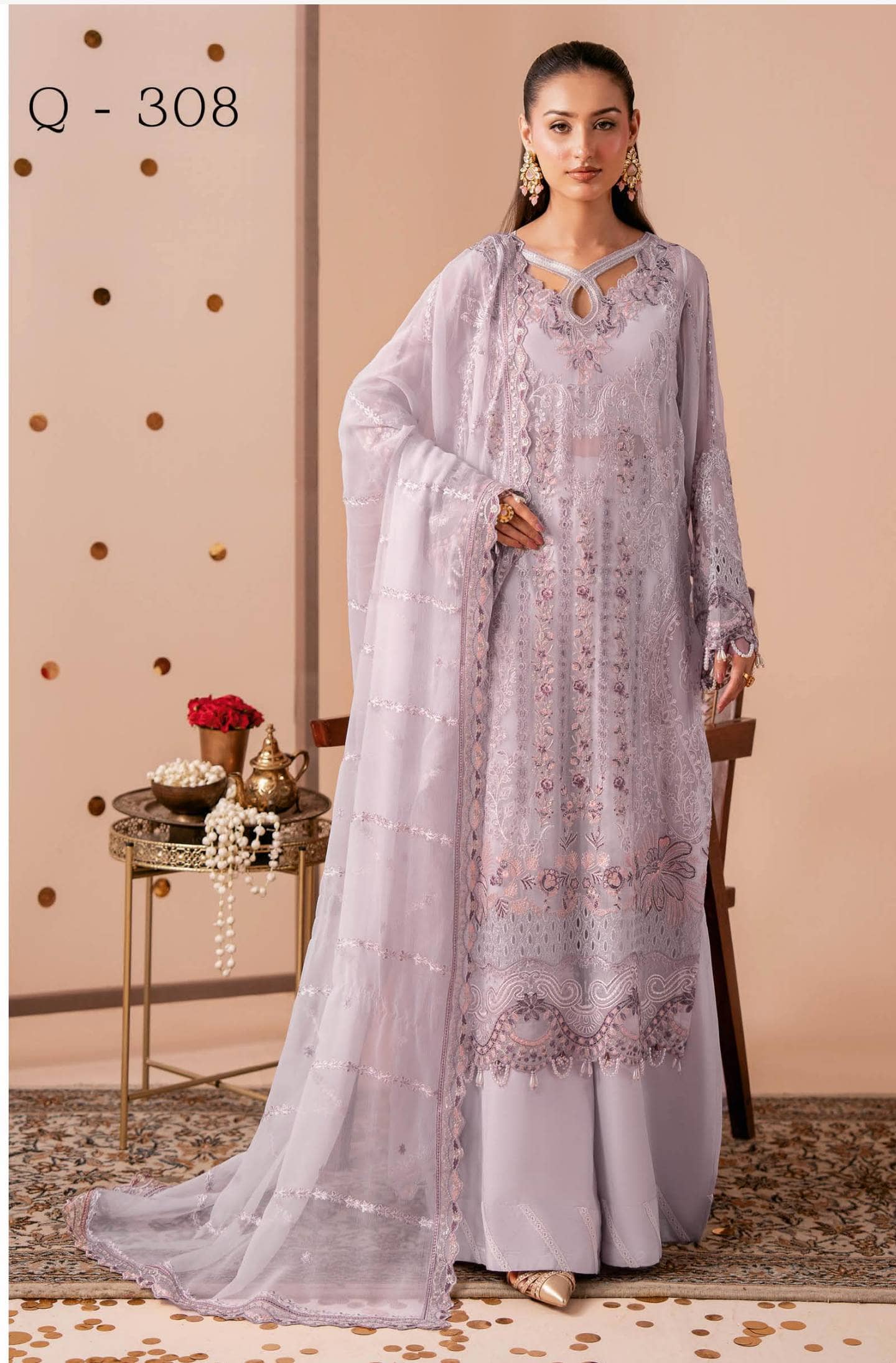Ramsha Dastak Chiffon 26/Q 308