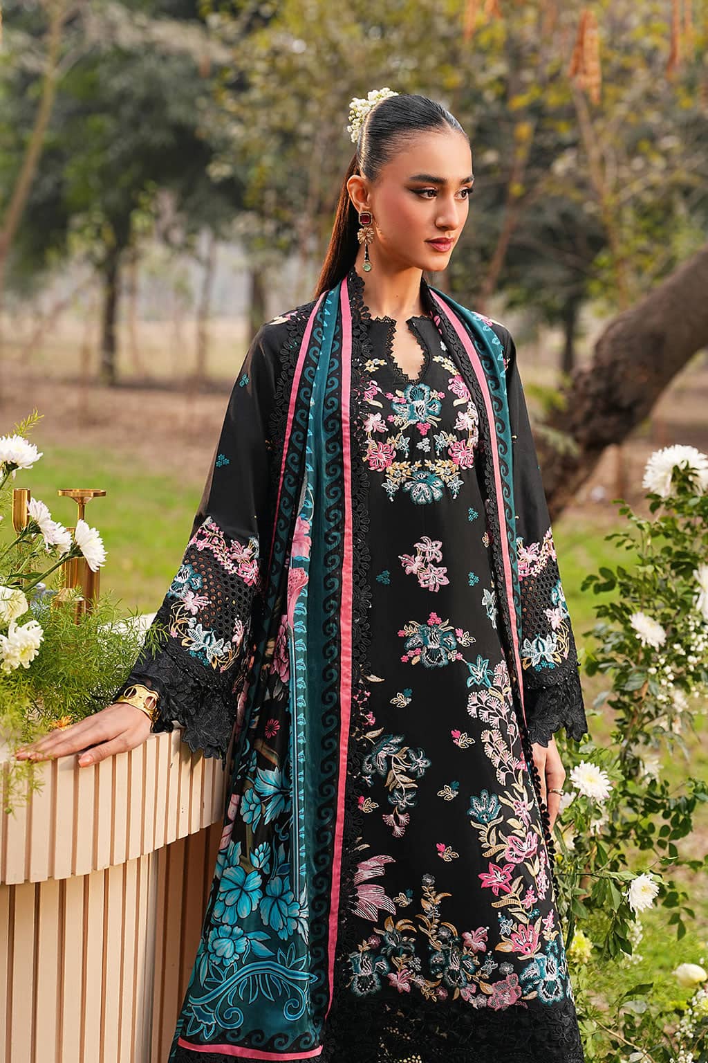 Ramsha Ghazal Lawn 26/G 603/Silk Dupatta