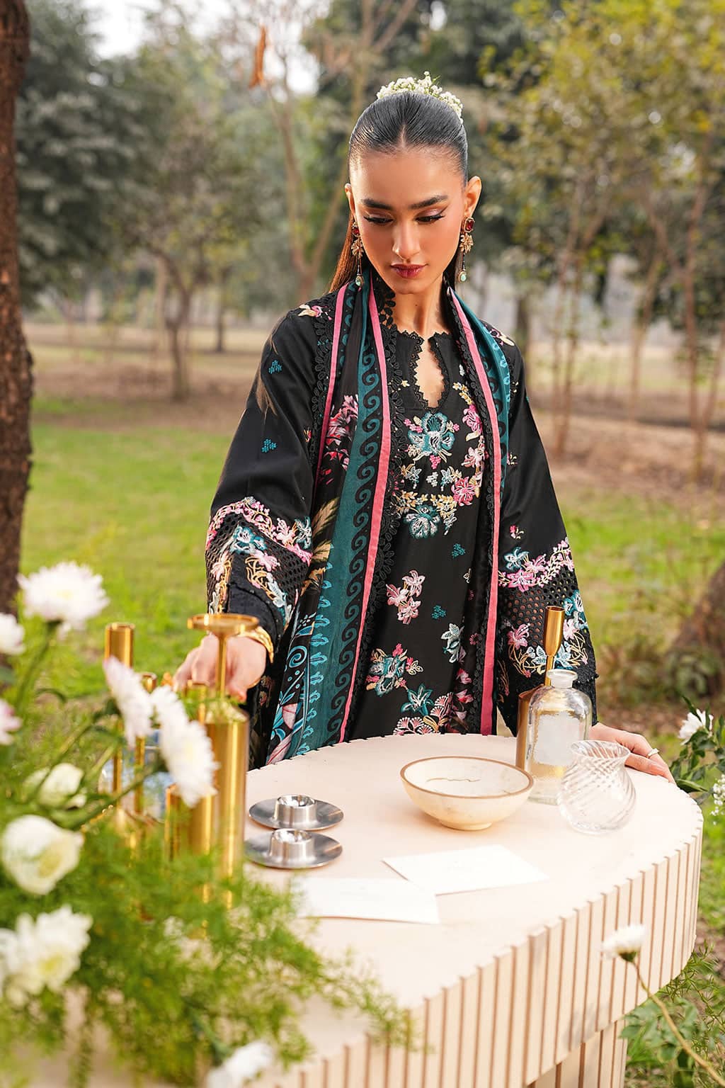 Ramsha Ghazal Lawn 26/G 603/Silk Dupatta