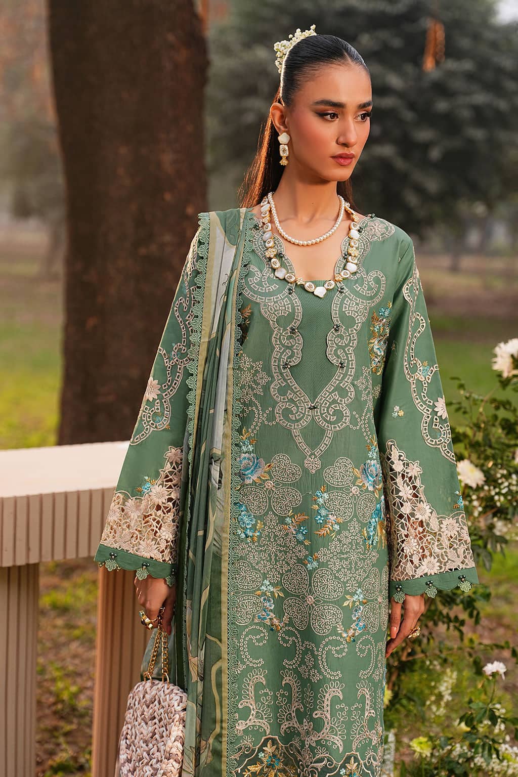 Ramsha Ghazal Lawn 26/G 604/Chiffon Dupatta