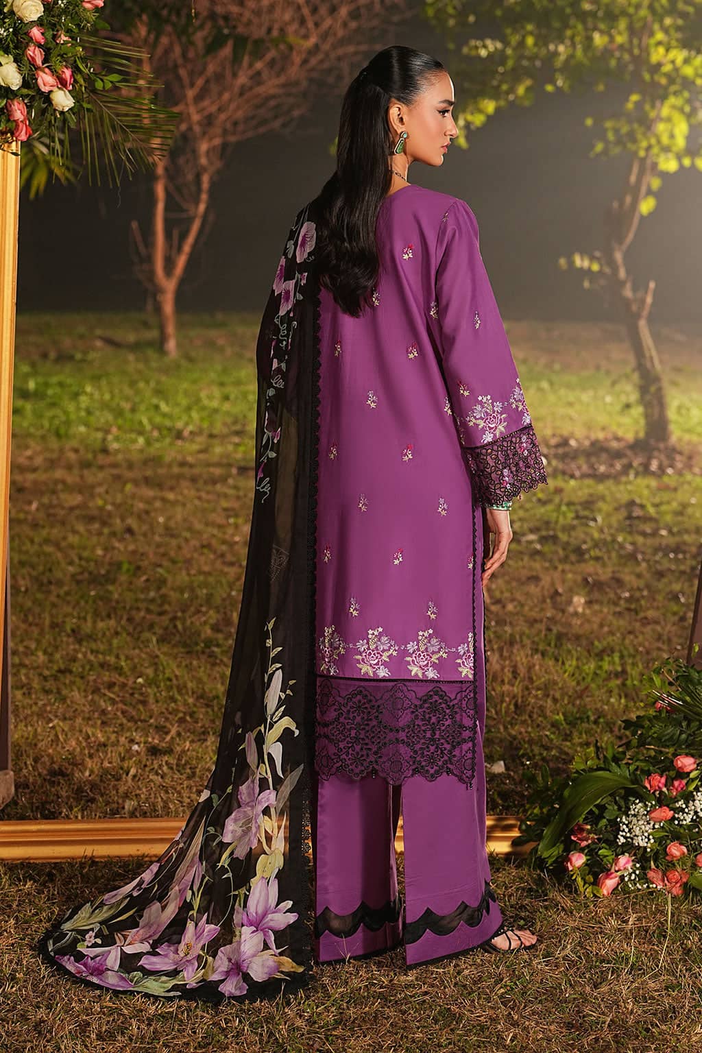 Ramsha Ghazal Lawn 26/G 607/Chiffon Dupatta