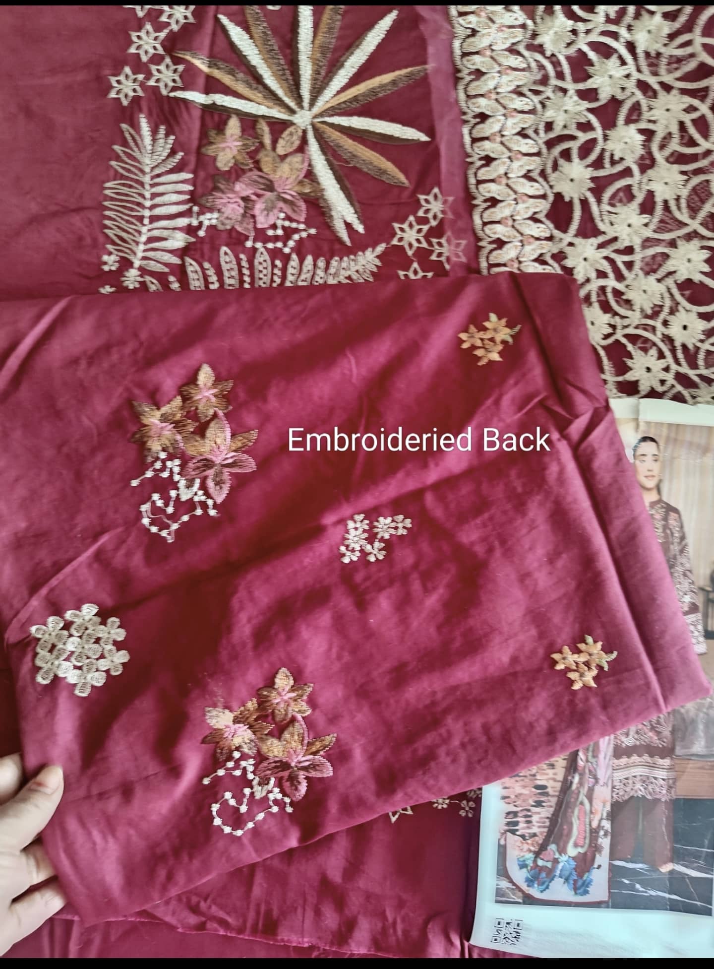 Open Pic/Ramsha Andaz Lawn 26/Z1401/Chiffon Dupatta