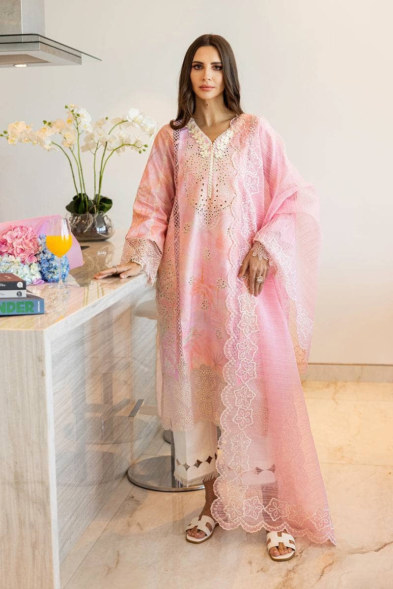 Rang Rasiya Carnation Lawn Pakistani Suits Rang Rasiya Carnation Lawn/Freesia/Ombre Pink