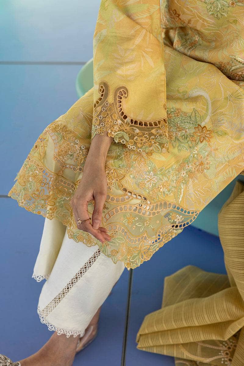 Rang Rasiya Carnation Lawn Pakistani Suits Rang Rasiya Carnation Lawn/Liana/Yellow