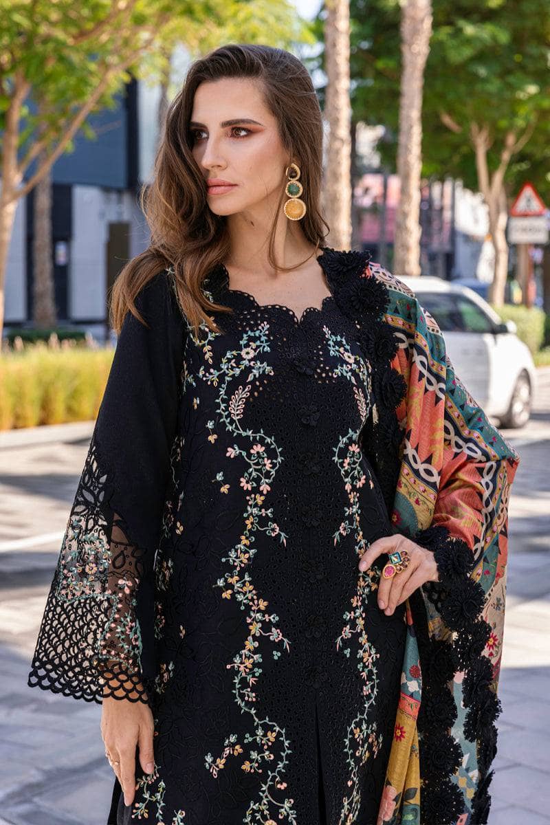 Rang Rasiya Carnation Lawn Pakistani Suits Rang Rasiya Carnation Lawn/Sophie/Black