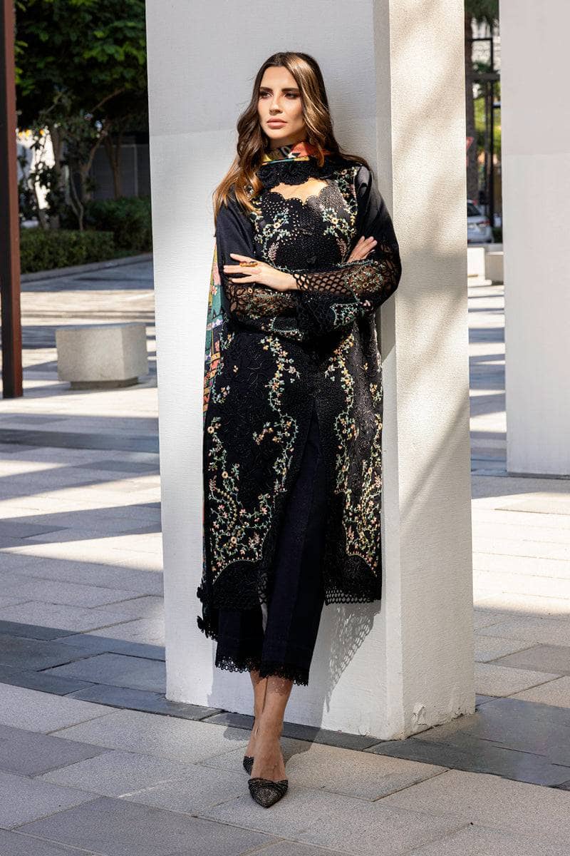 Rang Rasiya Carnation Lawn Pakistani Suits Rang Rasiya Carnation Lawn/Sophie/Black