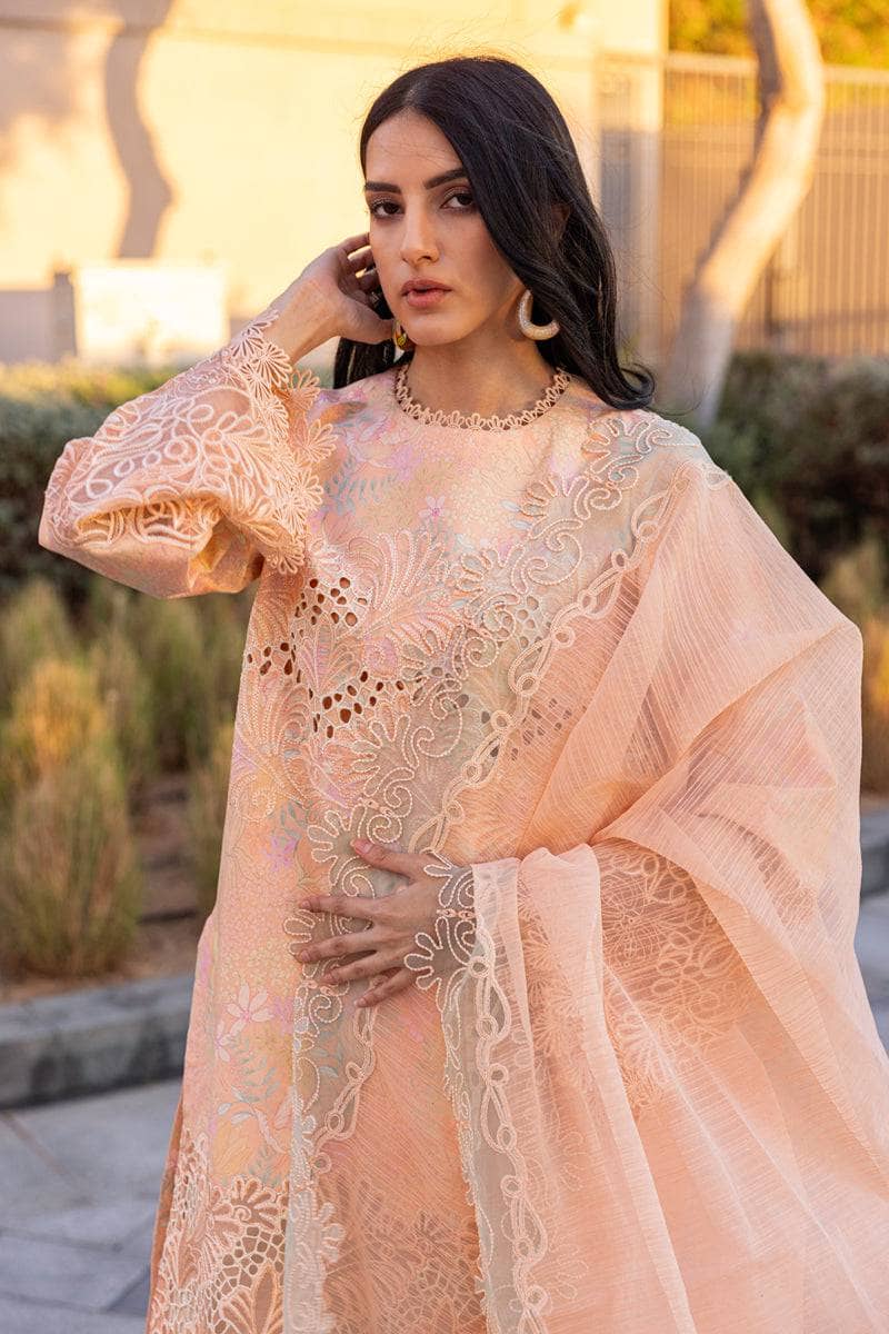 Rang Rasiya Carnation Lawn Pakistani Suits Rang Rasiya Carnation Lawn/Zinnia/Peach