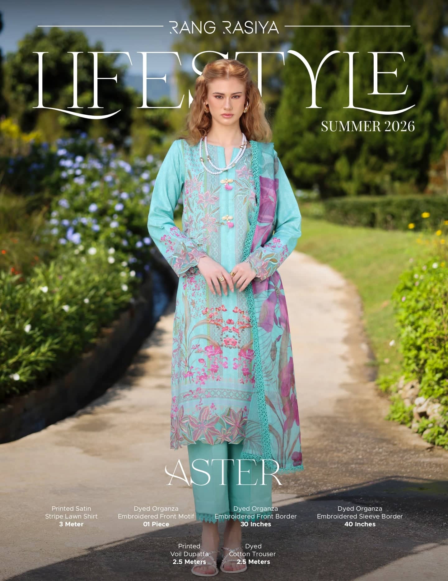 Rang Rasiya Lifestyle 26/Aster/Marine Teal