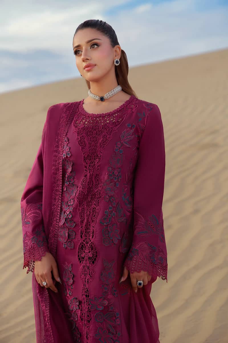 Restocked/Rang Rasiya Premium 26/Zara/Deep Magenta