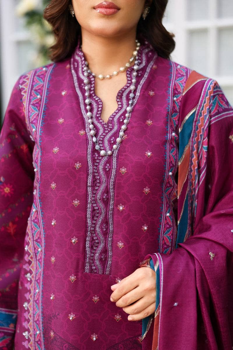 Rang Rasiya Luxe Silk/Hand Work/Ayra/Deep Fuchsia