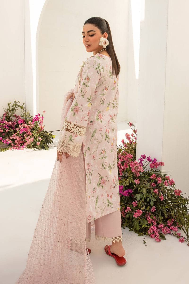 Rang Rasiya Luxury Lawn Brands Rang Rasiya Florence/Luna/Light Pink