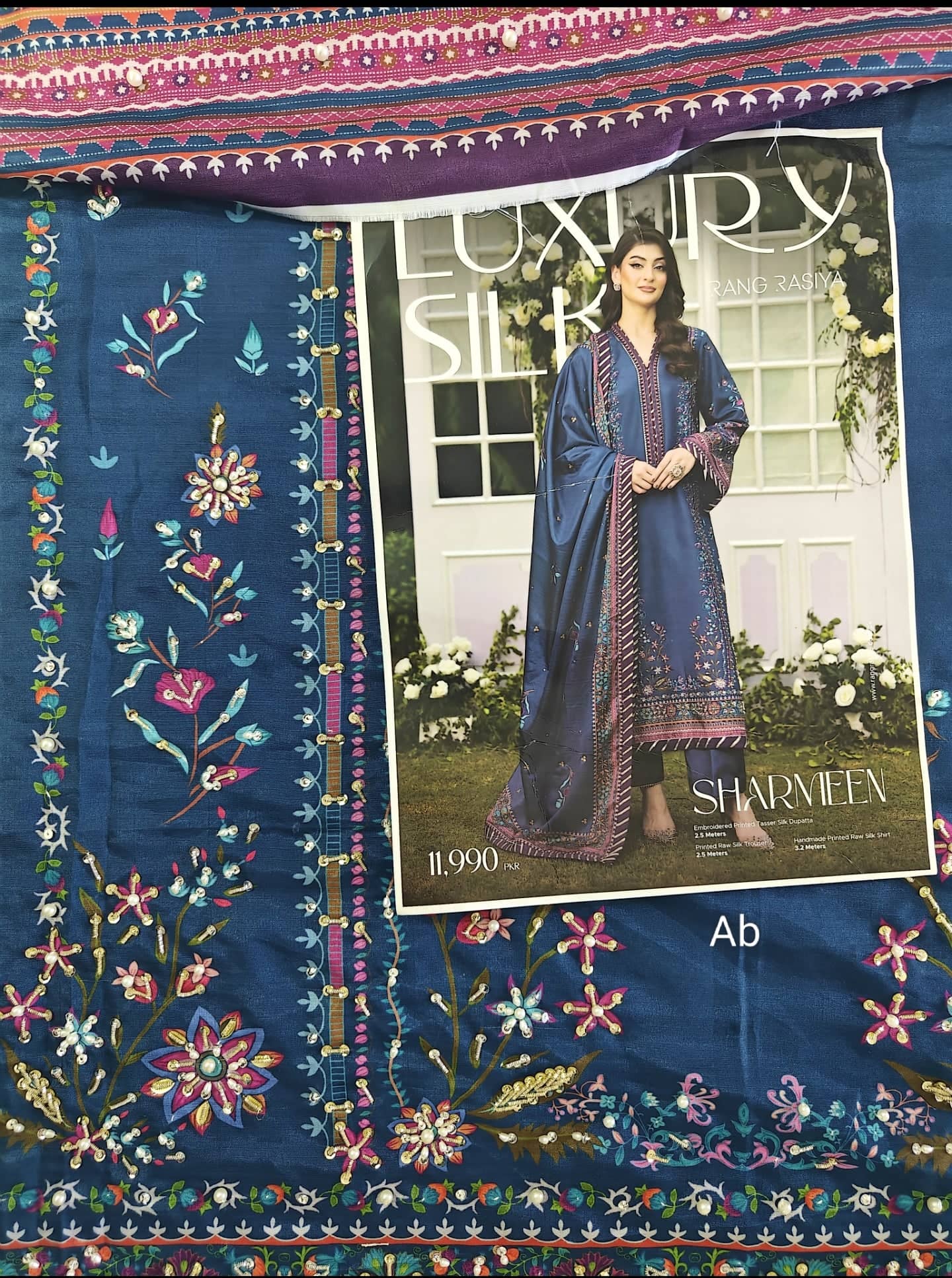 Rang Rasiya open pics Open Pic/Rang Rasiya Luxe Silk/Hand Work/Ayra/Deep Fuchsia