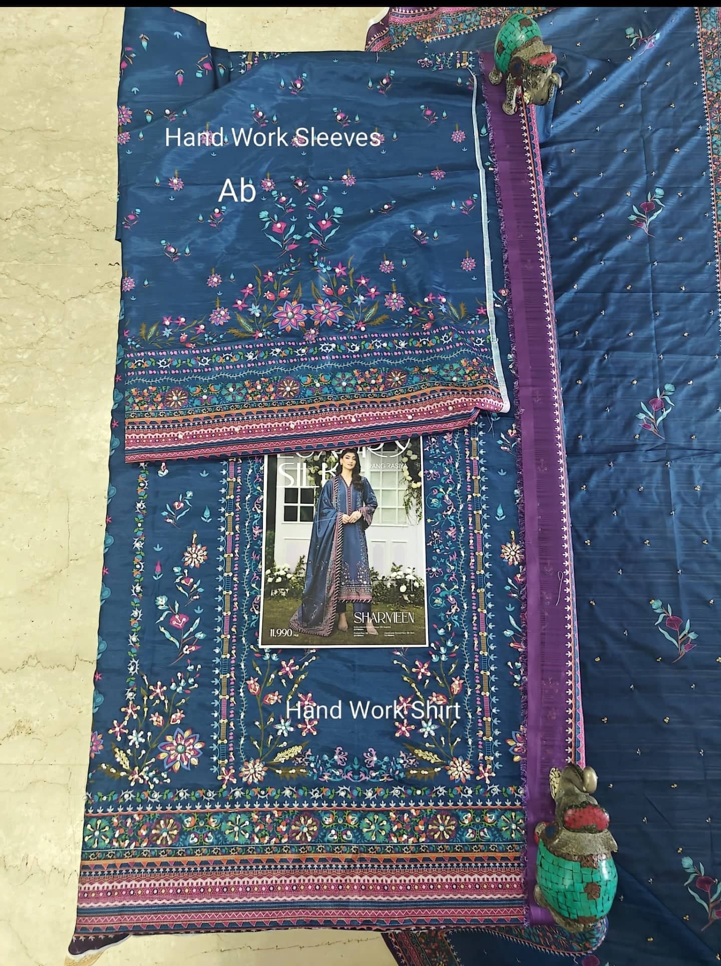 Rang Rasiya open pics Open Pic/Rang Rasiya Luxe Silk/Hand Work/Ayra/Deep Fuchsia