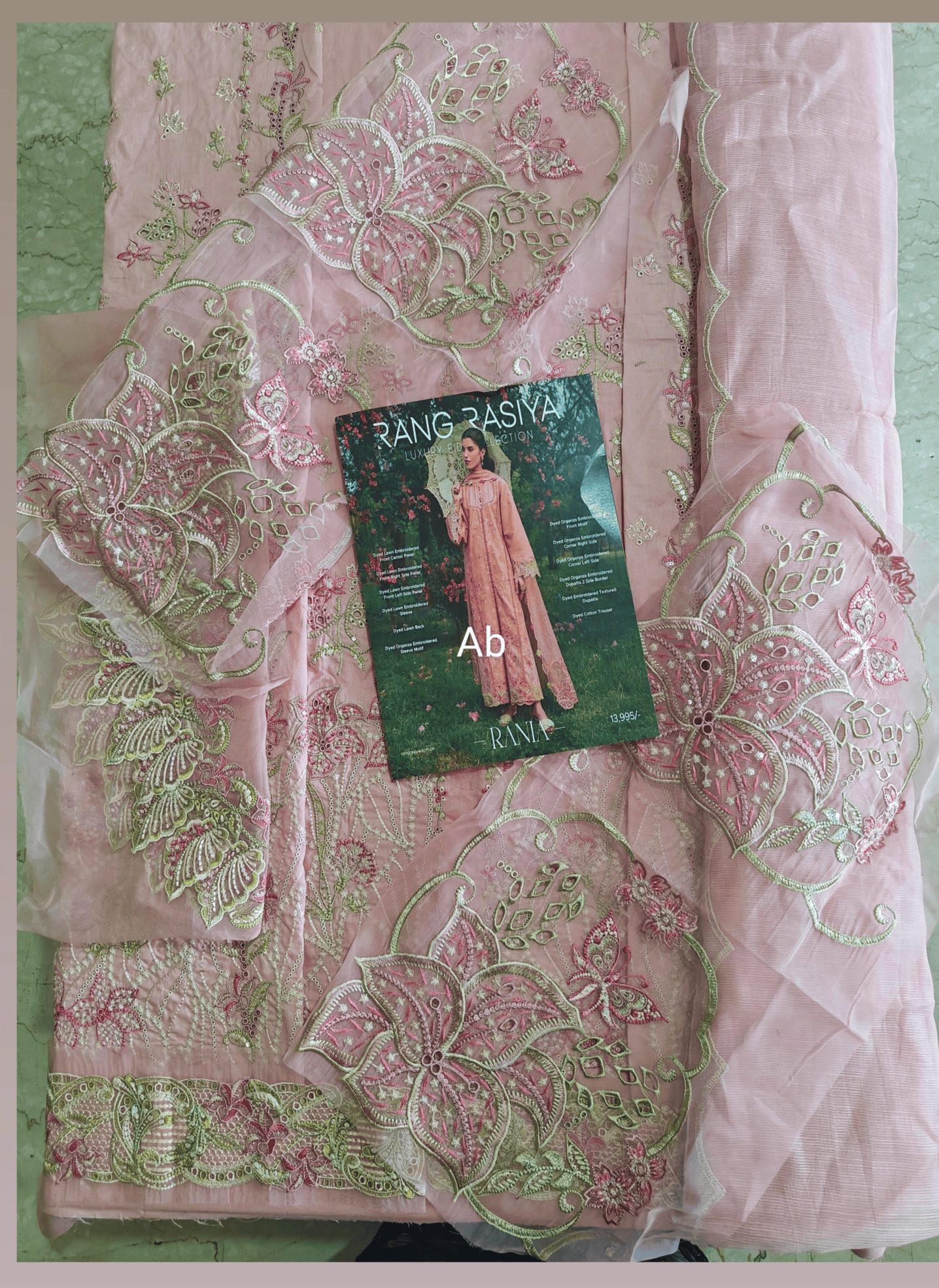 Sale‼️Open Pic/Rang Rasiya Premium 26/Vol 2/Rania/Candy Pink