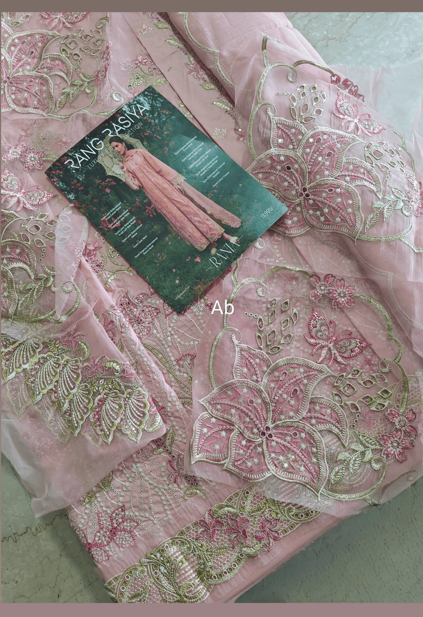 Sale‼️Open Pic/Rang Rasiya Premium 26/Vol 2/Rania/Candy Pink