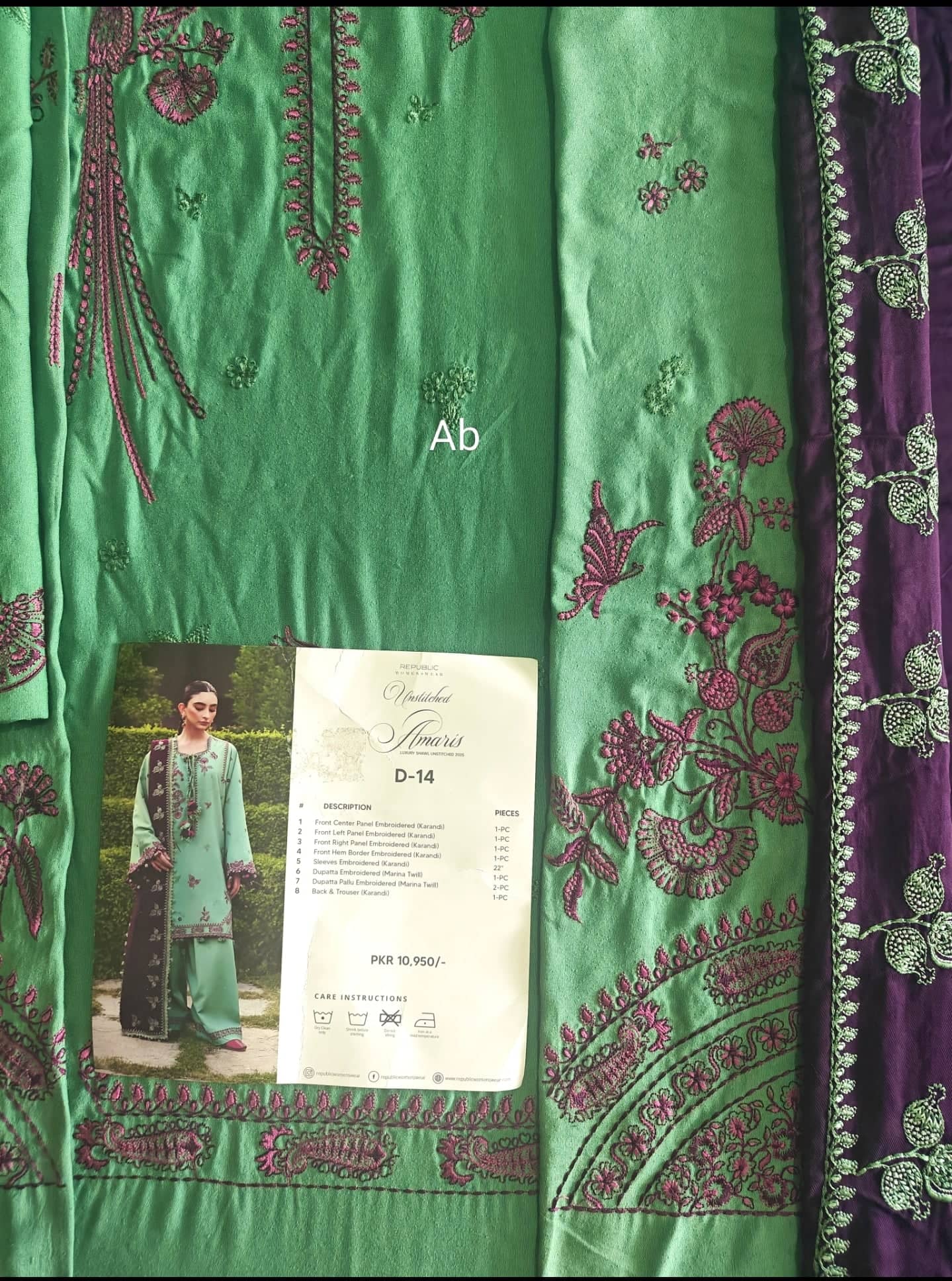 Open Pic/Republic Womens Wear Amaris/Winter/Virella/Mint Green/Karandi