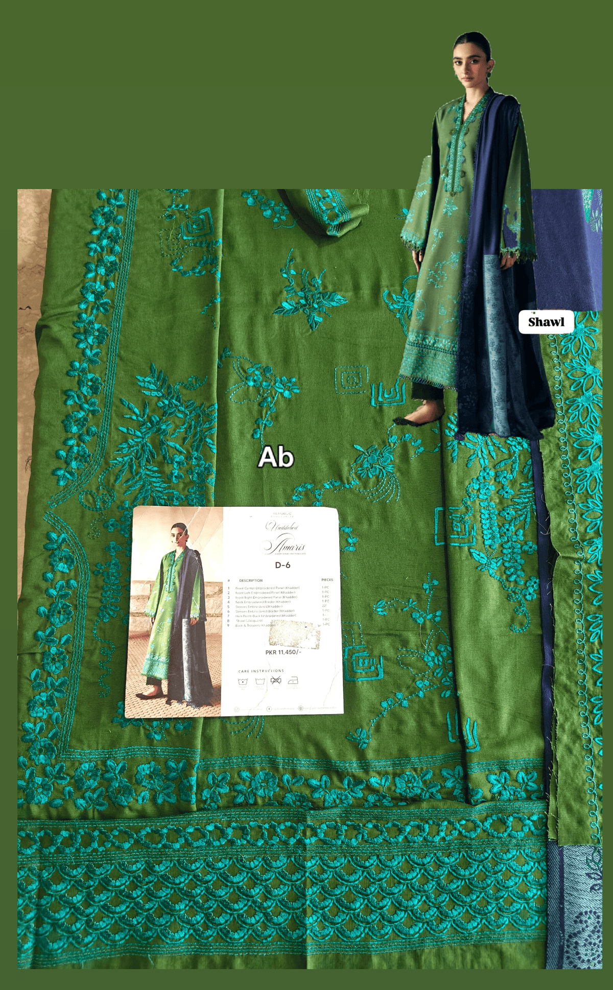 Open Pic/Restocked/Republic Women's wear/Winter/Elysia/Parrot Green