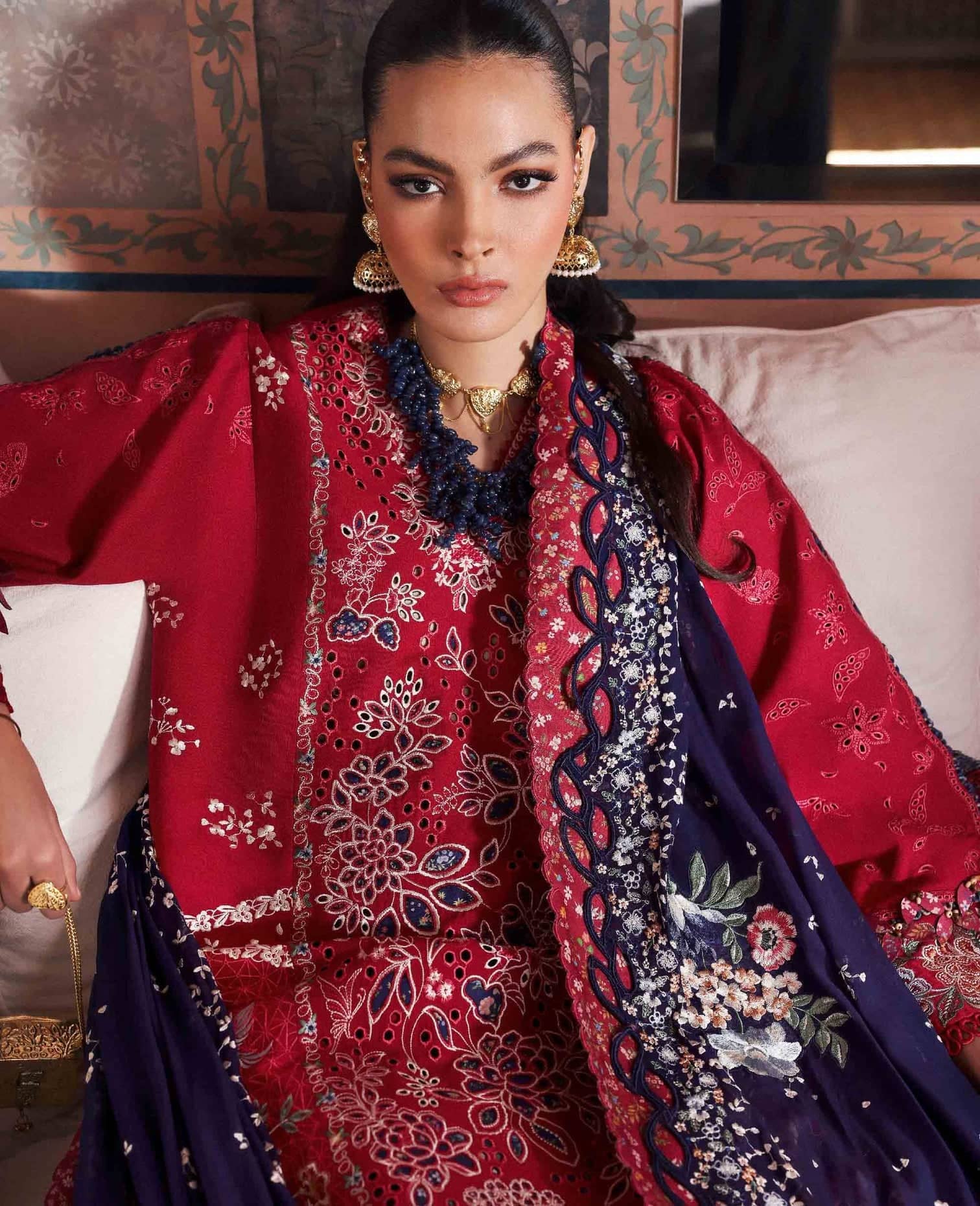 Republic Womens Wear Reine Luxury/Belle Rosee/Crimson