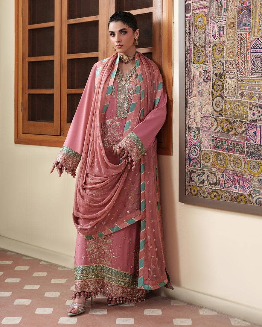 Roheenaz Mah E Noor Silk/Pari Rukh/Light Pink