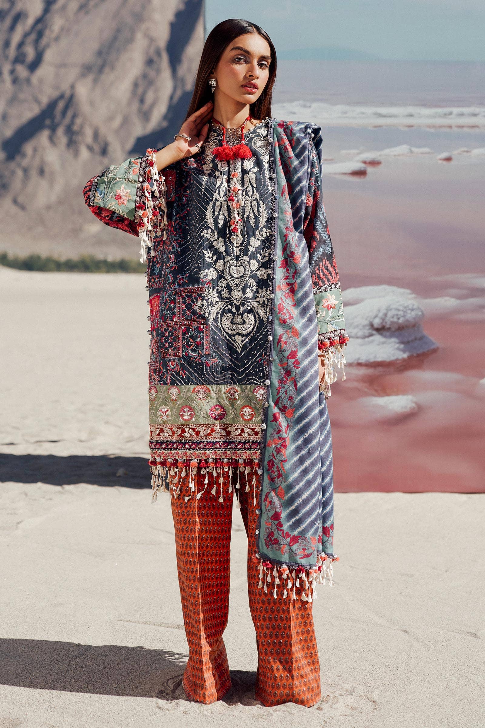 Restocked/Sana Safinaz Shawl Collection/7 B