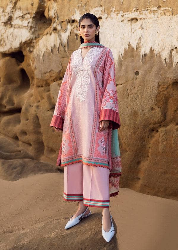 Restocked/Sadaf Fawad Khan Siraa Lawn/Bows and Ribbons