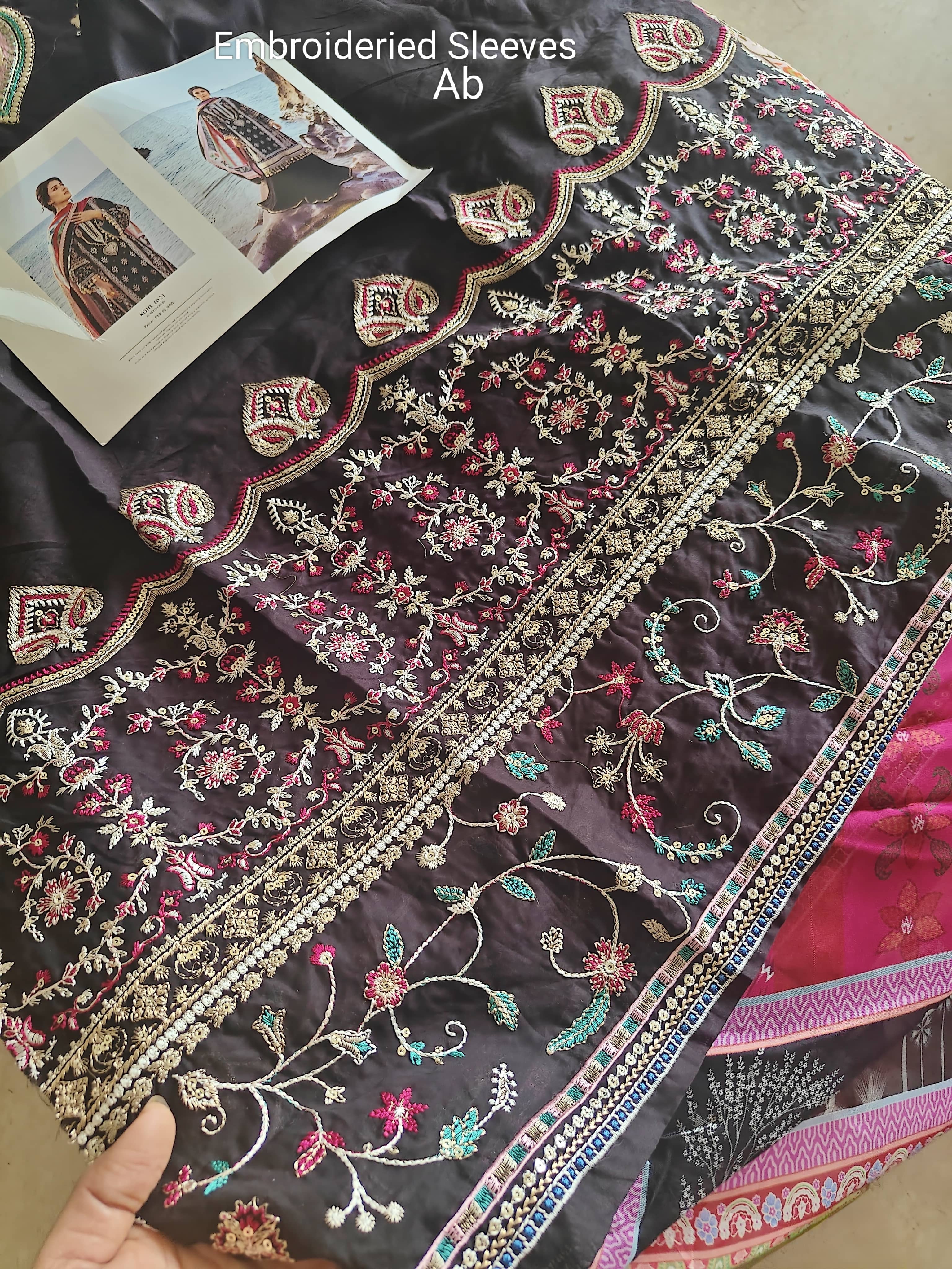 Open Pic/Sale‼️Sadaf Fawad Khan Siraa Lawn 26/Kohl