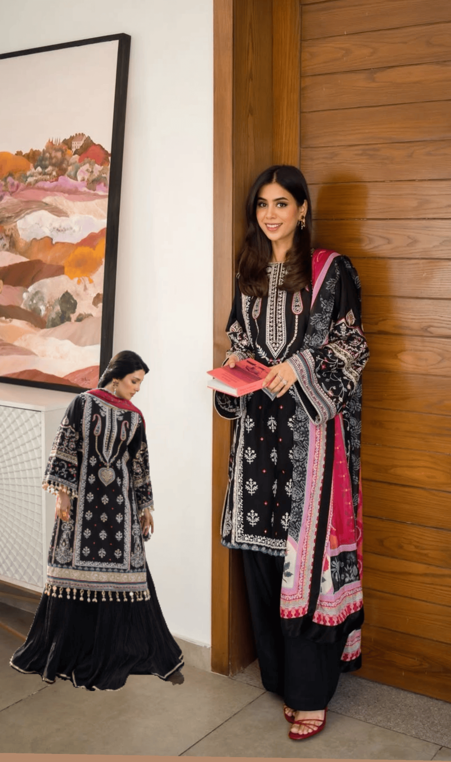 Sale‼️Spotted in Sadaf Fawad Khan Siraa Lawn 26/Kohl