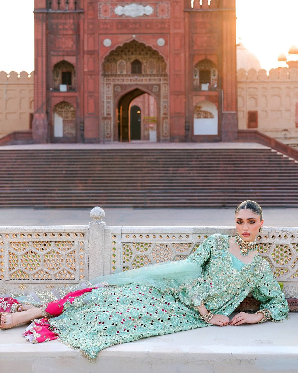 Saira Shakira Wedding Edition 26/Voila/Mint Green